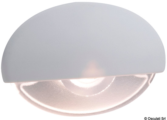 Luce cortesia Steeplight bianca LED bianco